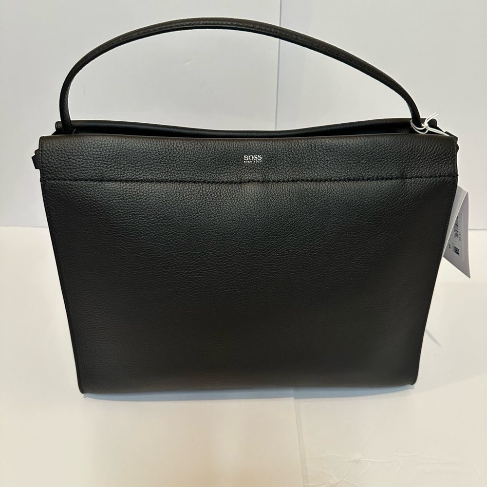 Hugo Boss Elegant Black Shoulder Bag